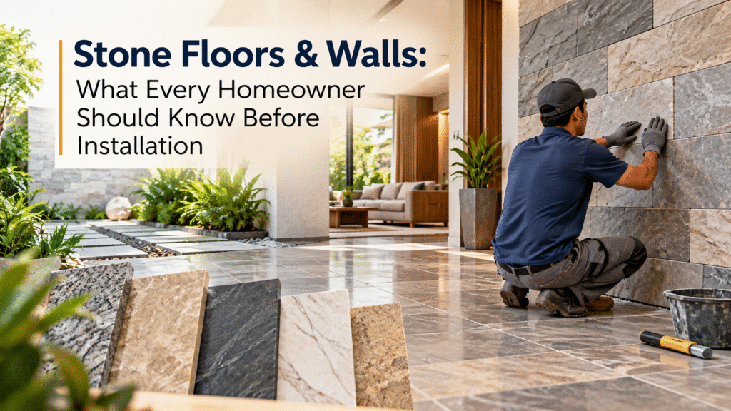 Stone Floors & Walls: What Every Homeowner Should Know Before Installation