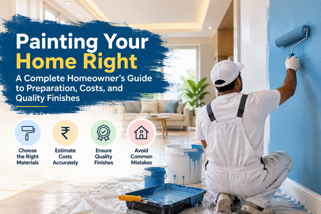 Painting Your Home Right: A Complete Homeowner’s Guide to Preparation, Costs, and Quality Finishes